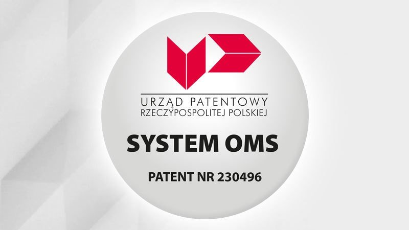 Patento saugoma OMS sistema!