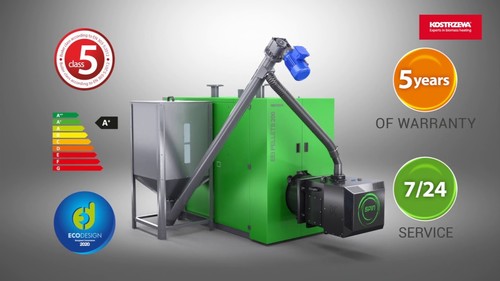 KOSTRZEWA KATILAS EEI PELLETS 50-285 KW SU DEGIKLIU PLATINUM BIO SPIN